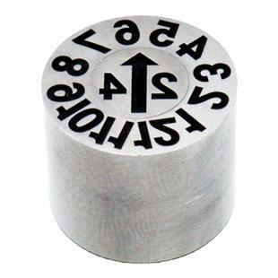 进口26年塑胶模具日期章可调年月个位十位加硬带螺纹孔日期码厂家