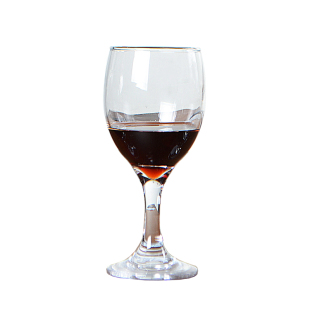 红酒杯套装高脚玻璃家用二两白酒杯洋葡萄酒杯大小号6只包邮欧式