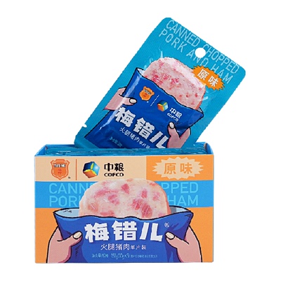 中粮梅林单片午餐肉150g