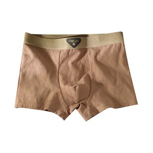 浪莎男士内裤男款纯棉抗菌男式弹力平角短裤男生透气大码四角裤衩