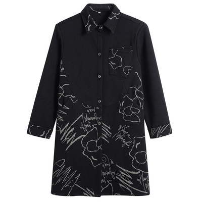 200斤胖妈妈中长款风衣薄外套