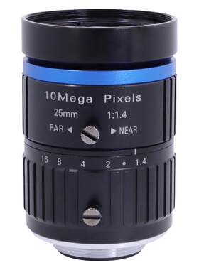 25mm工业相机镜头1英寸C口F1.4