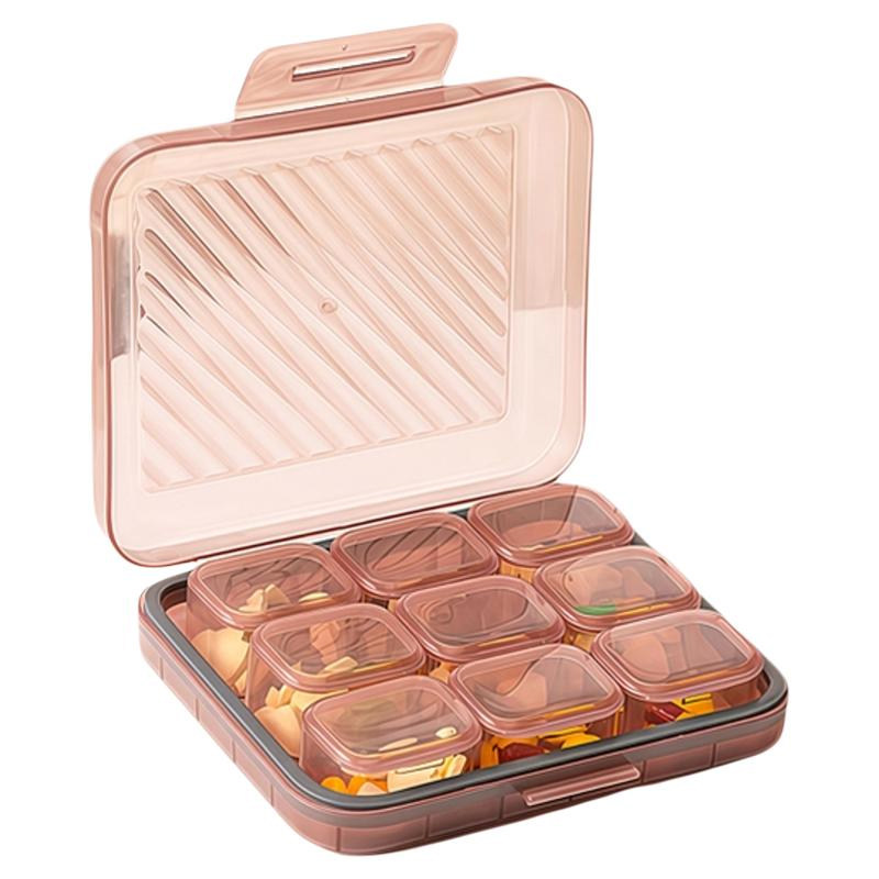 21格便携药盒防串味随身分装盒