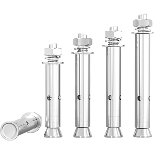 国标316不锈钢膨胀螺丝外膨胀螺栓拉爆爆炸螺钉膨胀管MM6M8M10M12