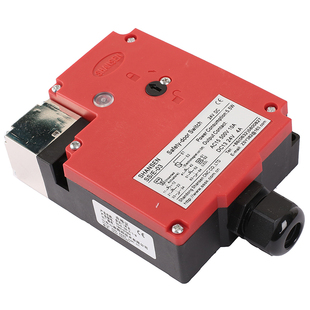 电磁式通电解锁型安全门锁开关4常闭2常开触点SS/E-03 插销式限位