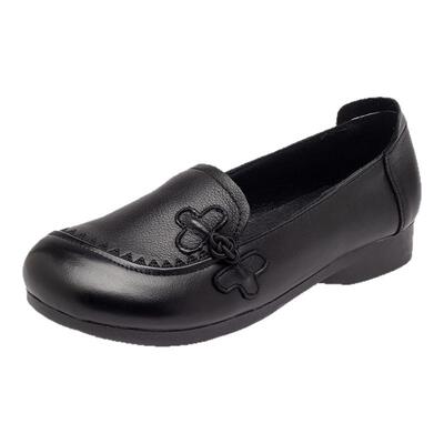 女士皮鞋真皮防滑新款单鞋不累脚