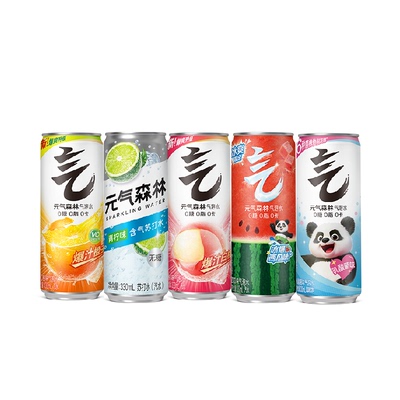 元气森林气泡水混合口味