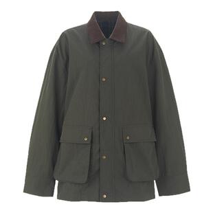 wana try复古休闲撞色外套2026春季新款韩系日常宽松百搭女款上衣