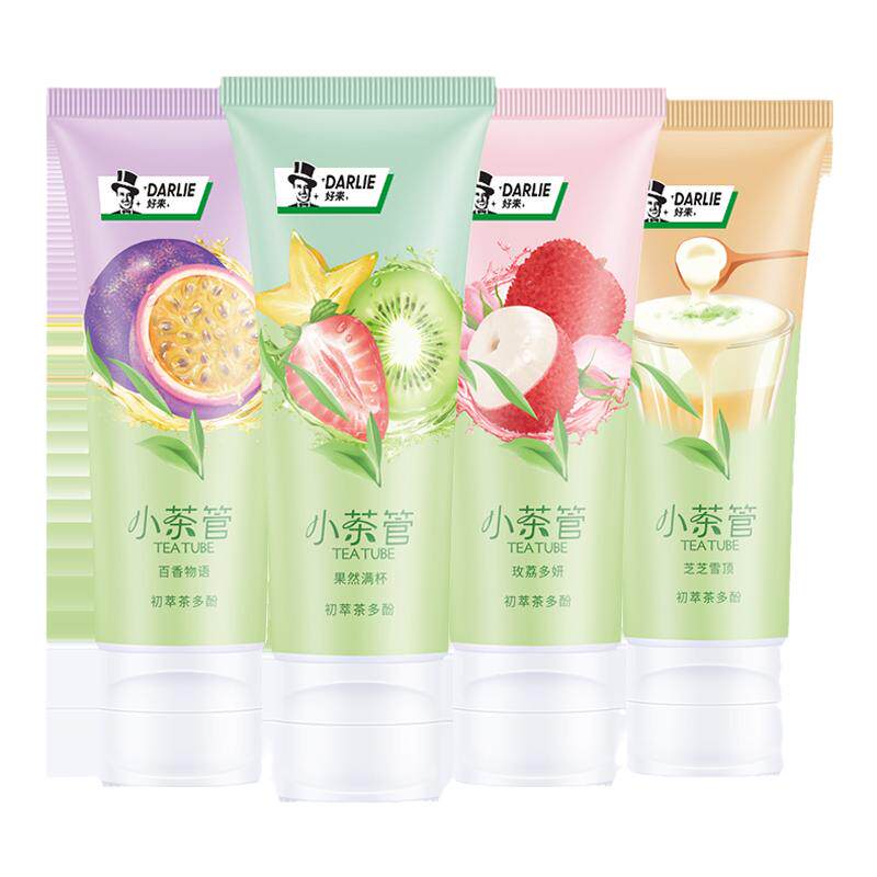 好来清新口气含氟荔枝味护龈牙膏