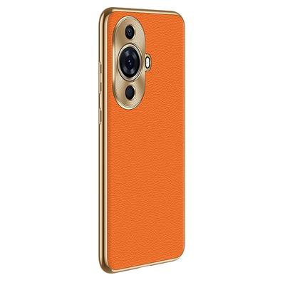 适用华为Nova12活力版手机壳真皮