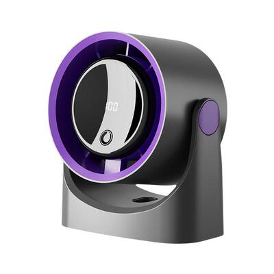 台式挂式数显静音桌面风扇