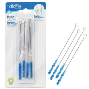 布朗博士奶瓶刷婴儿用360度旋转毛刷清洗导气管刷/奶嘴刷 No.620