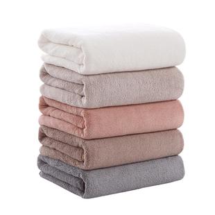 图强A类浴巾珊瑚绒婴儿童宝宝成人柔软吸水加大不易掉毛洗澡浴巾