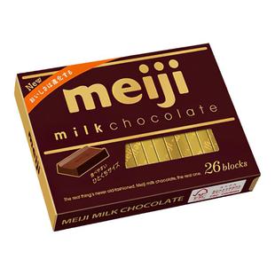 日本进口高端零食Meiji明治钢琴巧克力牛奶黑巧夹心抹茶糖果礼物