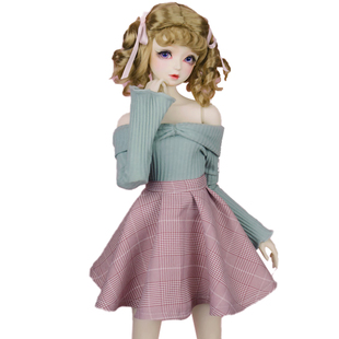 bjd娃衣服sdgr10女娃3分4分娃衣57-62cm日常多色可选包邮