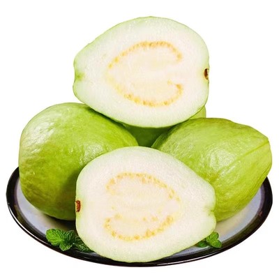 【精选】白心芭乐血糖高吃的无糖精白芭乐果儿童中老年糖友解馋软