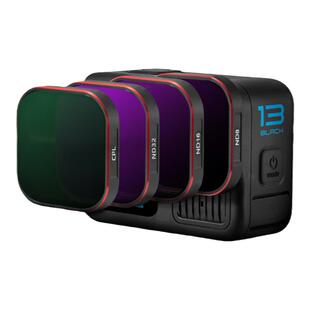 STARTRC斯达飞适用Gopro13滤镜套装hero13配件ND8/16/32运动相机滤镜ND减光CPL偏振镜镜头磁吸快拆配件