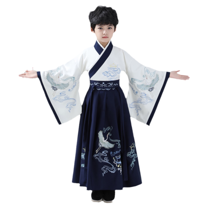 新款男童国学公子少爷古装汉服