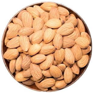 巴旦木仁坚果烘焙原料原味新货大颗粒盐焗500g净重整箱批发小零食