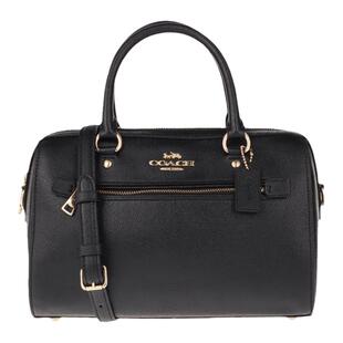 【爆款推荐】COACH/蔻驰MINI ROWAN女包经典斜跨水桶手提波士顿包