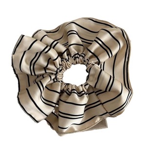 【TwistJoy绾悦】大肠发圈2025新款大号荷叶条纹圈发绳日韩头发饰