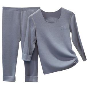 儿童保暖内衣套装婴儿德绒秋衣秋裤宝宝男童秋冬季睡衣女童棉毛衫