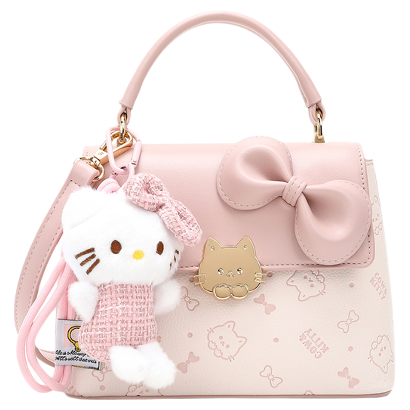 正品Cow&Kitty可爱蝴蝶结小方包
