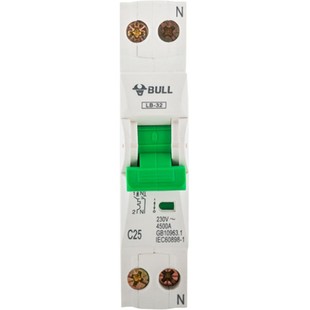 公牛2p空气开关家用3p空开63a小型4p断路器32a三相电100a电闸40a