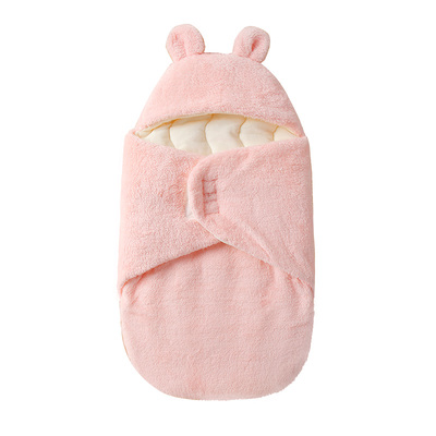 新生加绒保暖防惊跳睡袋