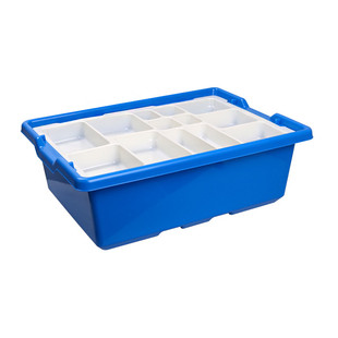 兼容乐高9686积木盒动力机械套装齿轮益智玩具收纳桶分类教具箱子