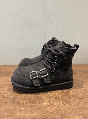 【帝朝阳】真皮全羊毛！2026新款女士雪地靴冬季防水防滑保暖短靴