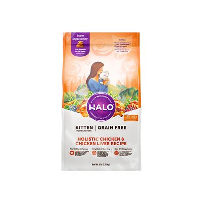 Halo自然光环幼猫粮全价进口鲜肉