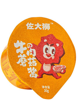 佐大狮蘑菇酱30g网红牛肉