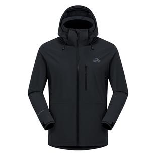 伯希和户外冲锋衣男秋冬款三合一Polartec200抓绒内胆登山服外套