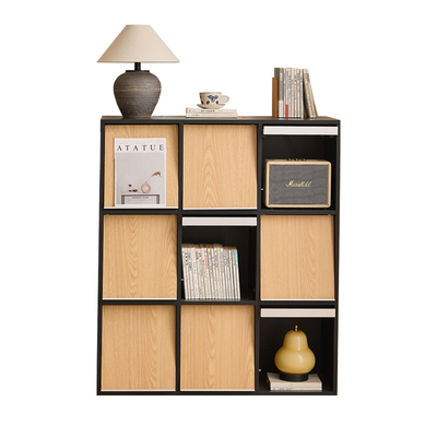 实木展示柜法式半墙书柜落地斗柜