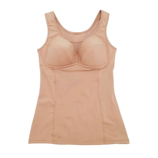 出口日本塑身衣上半身免穿文胸收腹带胸罩一体式束身衣无钢圈