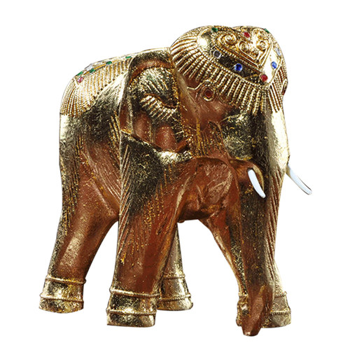 大象摆件实木雕刻招财吸水象泰式酒柜办公室客厅乔迁礼品装饰摆设