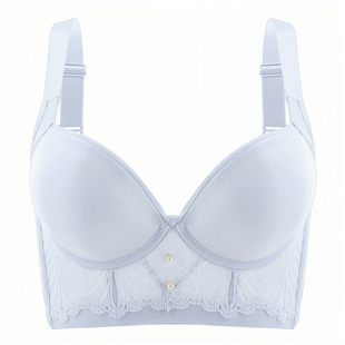 图薇娜小胸显大调整型内衣光面无痕文胸莫代尔聚拢收副乳下垂胸罩
