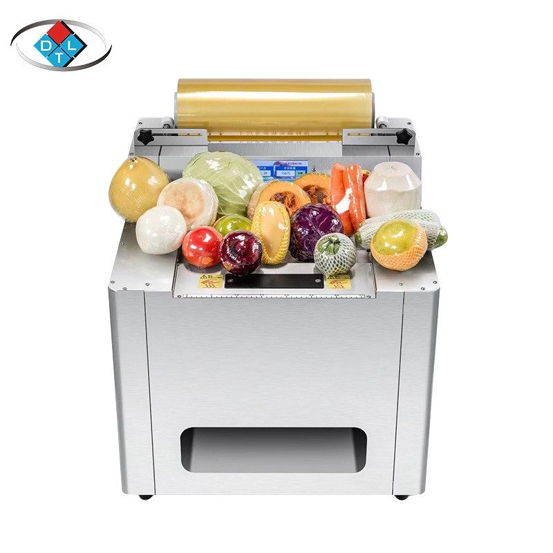 台式全自动蔬菜水果保鲜膜包装机带托盒生鲜肉类保鲜膜裹膜机,五金/工具,缠绕机/裹包机,淘宝优惠券,粉丝福利购,淘宝优惠卷