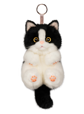 挂件装饰包包奶牛猫玩偶公仔