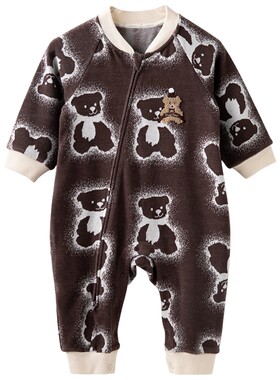 [雪季的约定]aqpa爱帕婴儿衣服秋装保暖宝宝连体衣哈衣外出服可爱