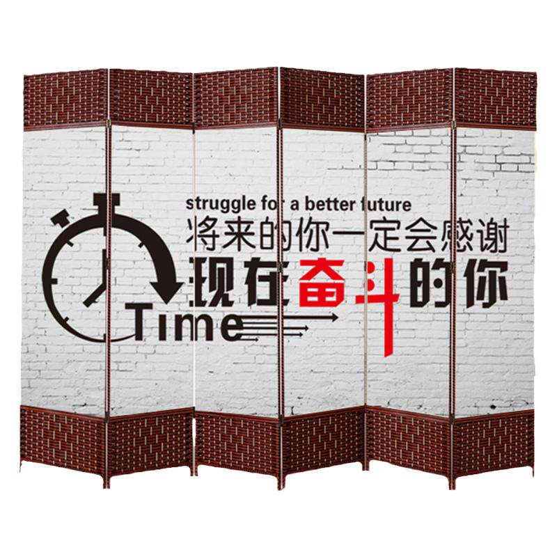 中式屏风隔断简易折叠客厅玄关墙移动折屏简约现代办公室实木屏风