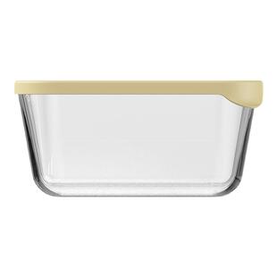 玻璃保鲜盒食品级冰箱冷冻透明大容量收纳盒可微波加热上班族饭盒
