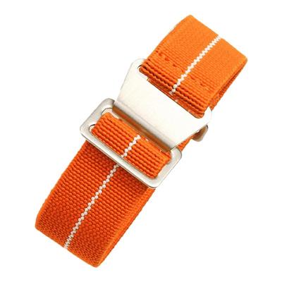 Nato尼龙表带降落伞卡扣弹力帆布伞兵带适用欧米茄海马百年灵精工