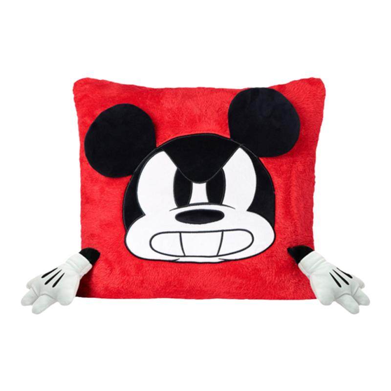 SUNDAY HOME 迪士尼正版米奇米妮手拉手毛绒抱枕玩偶可爱娃娃礼物