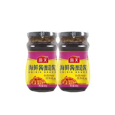 海天调味酱海鲜酱400g×2瓶