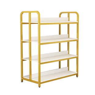 中岛柜展示台商场超市货架零食化妆品便利店精品双面组合陈列架子