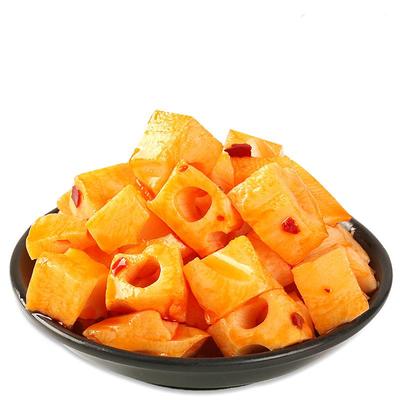 双洲香辣卤藕片藕丁零食小吃