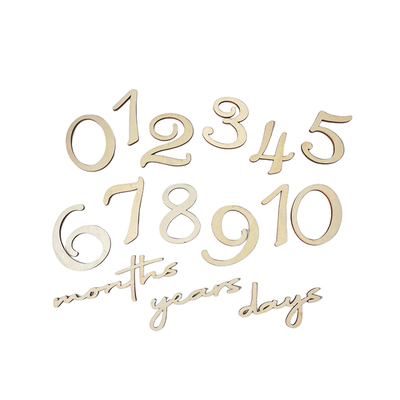 宝宝成长记录拍照道具