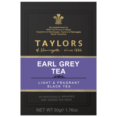 Taylors泰勒红茶伯爵茶魅力呈现